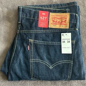 Levi's 527 Slim Bootcut Jeans — Dark Indigo